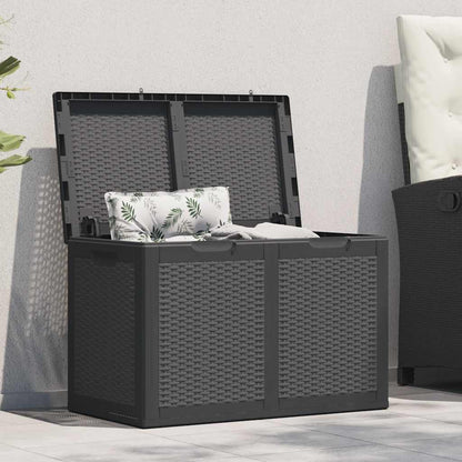 Garten-Aufbewahrungsbox 180 L Pp-Holzoptik