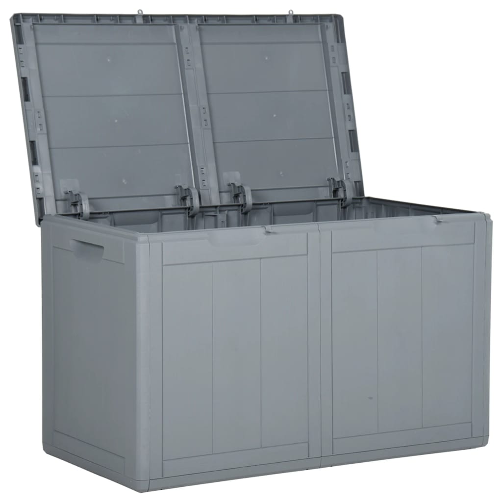 Garten-Aufbewahrungsbox 180 L Pp-Holzoptik