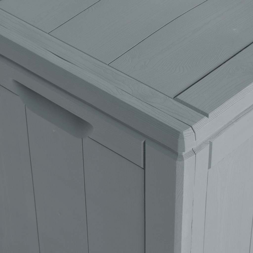 Garten-Aufbewahrungsbox 180 L Pp-Holzoptik