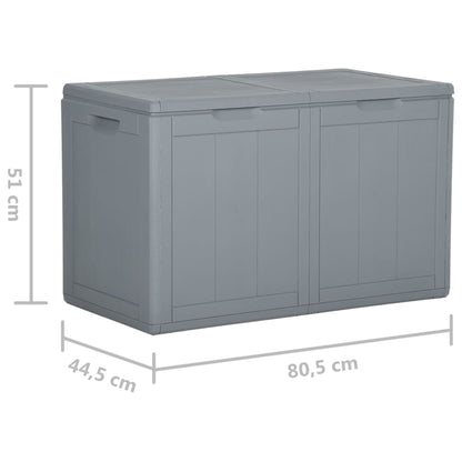 Garten-Aufbewahrungsbox 180 L Pp-Holzoptik