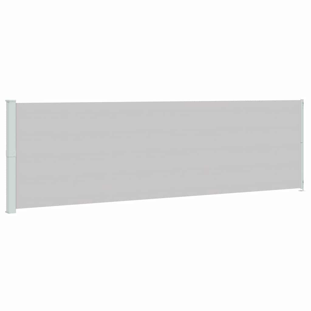 Seitenmarkise Ausziehbar 180x600 cm Braun