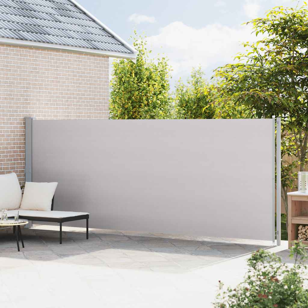 Seitenmarkise Ausziehbar 180x600 cm Braun
