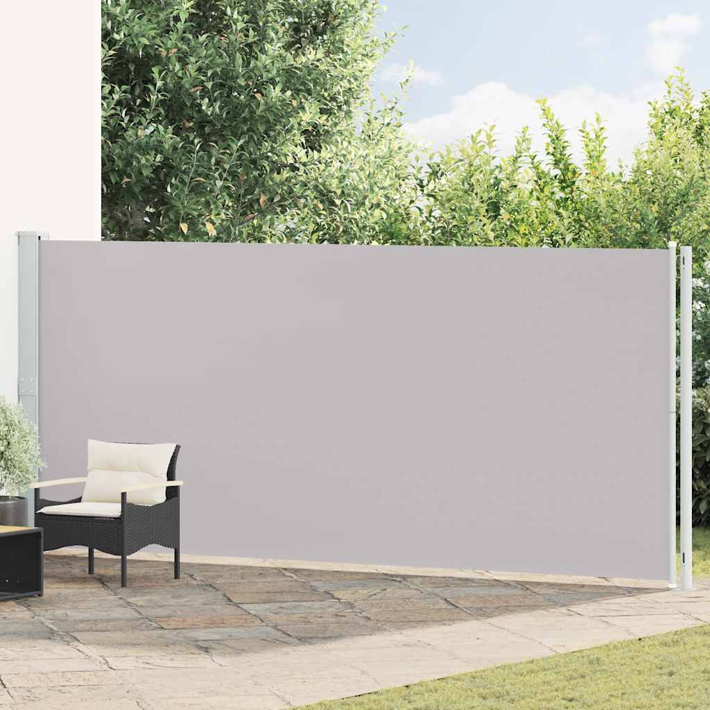 Seitenmarkise Ausziehbar 180x600 cm Braun