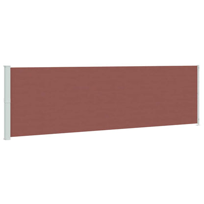 Seitenmarkise Ausziehbar 180x600 cm Braun