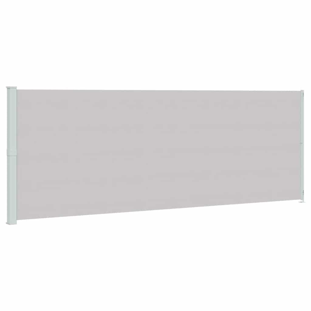 Seitenmarkise Ausziehbar 220x600 cm Braun