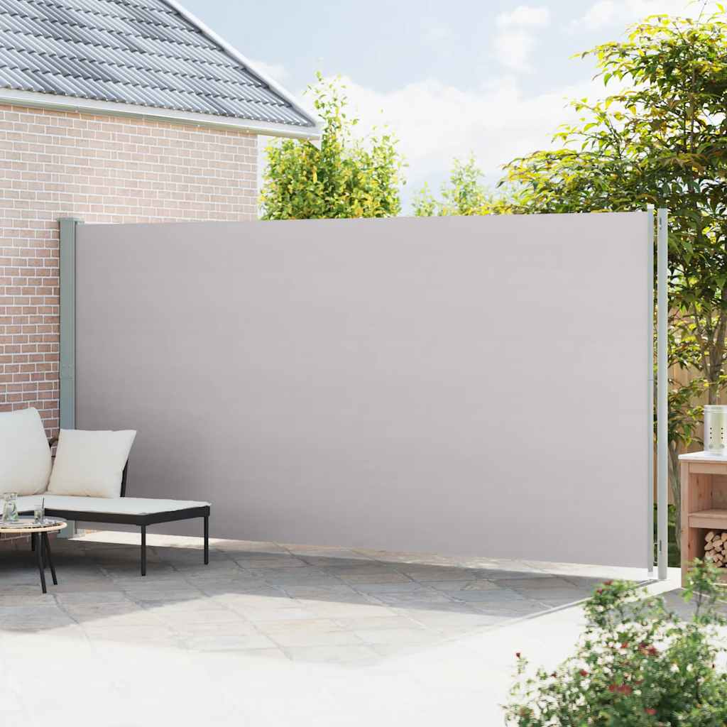 Seitenmarkise Ausziehbar 220x600 cm Braun