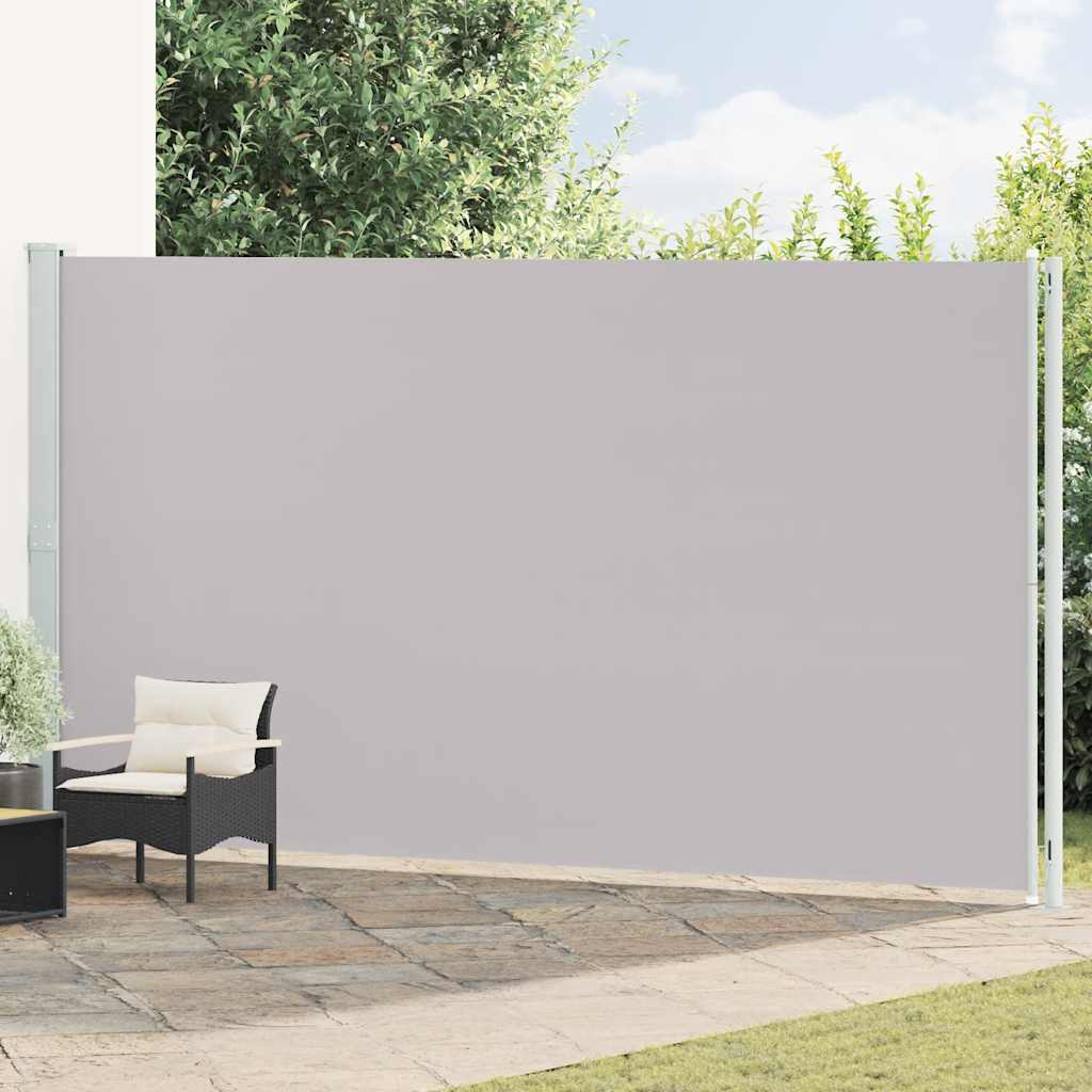 Seitenmarkise Ausziehbar 220x600 cm Braun