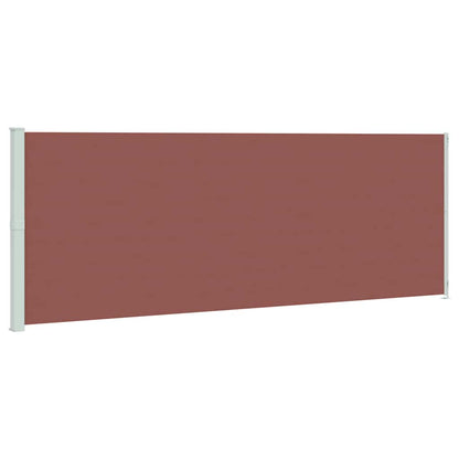 Seitenmarkise Ausziehbar 220x600 cm Braun