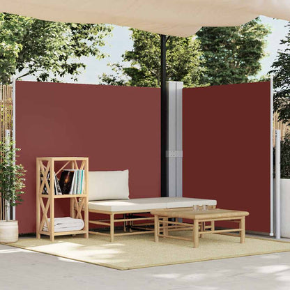 Seitenmarkise Ausziehbar Rot 180x600 cm