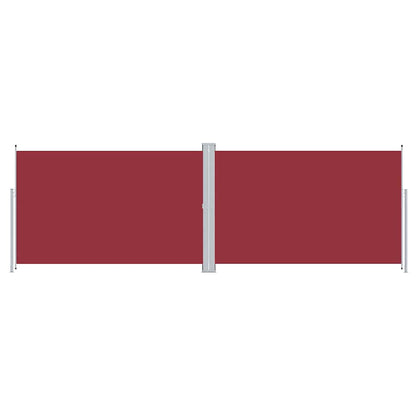Seitenmarkise Ausziehbar Rot 200x600 cm
