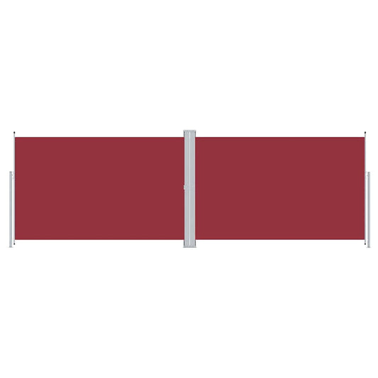 Seitenmarkise Ausziehbar Rot 200x600 cm