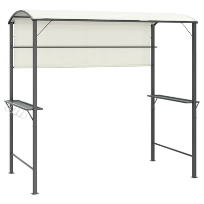 Pavillon mit Dach 220x110x200 cm Anthrazit