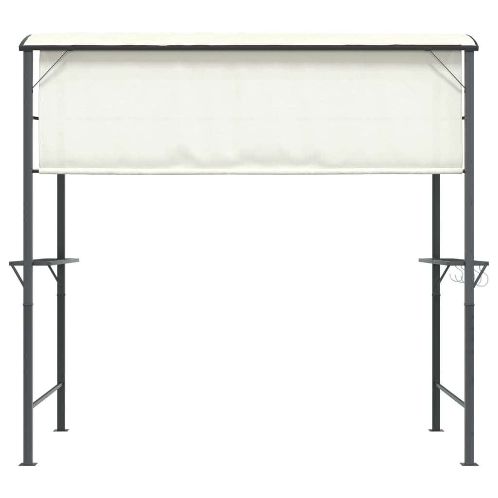 Pavillon mit Dach 220x110x200 cm Anthrazit