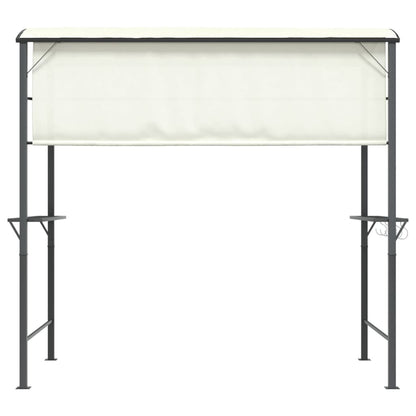 Pavillon mit Dach 220x110x200 cm Anthrazit