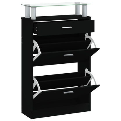 Schuhschrank 63X24X104 Cm Holzwerkstoff