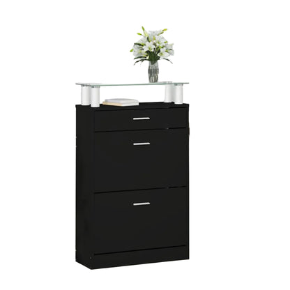 Schuhschrank 63X24X104 Cm Holzwerkstoff