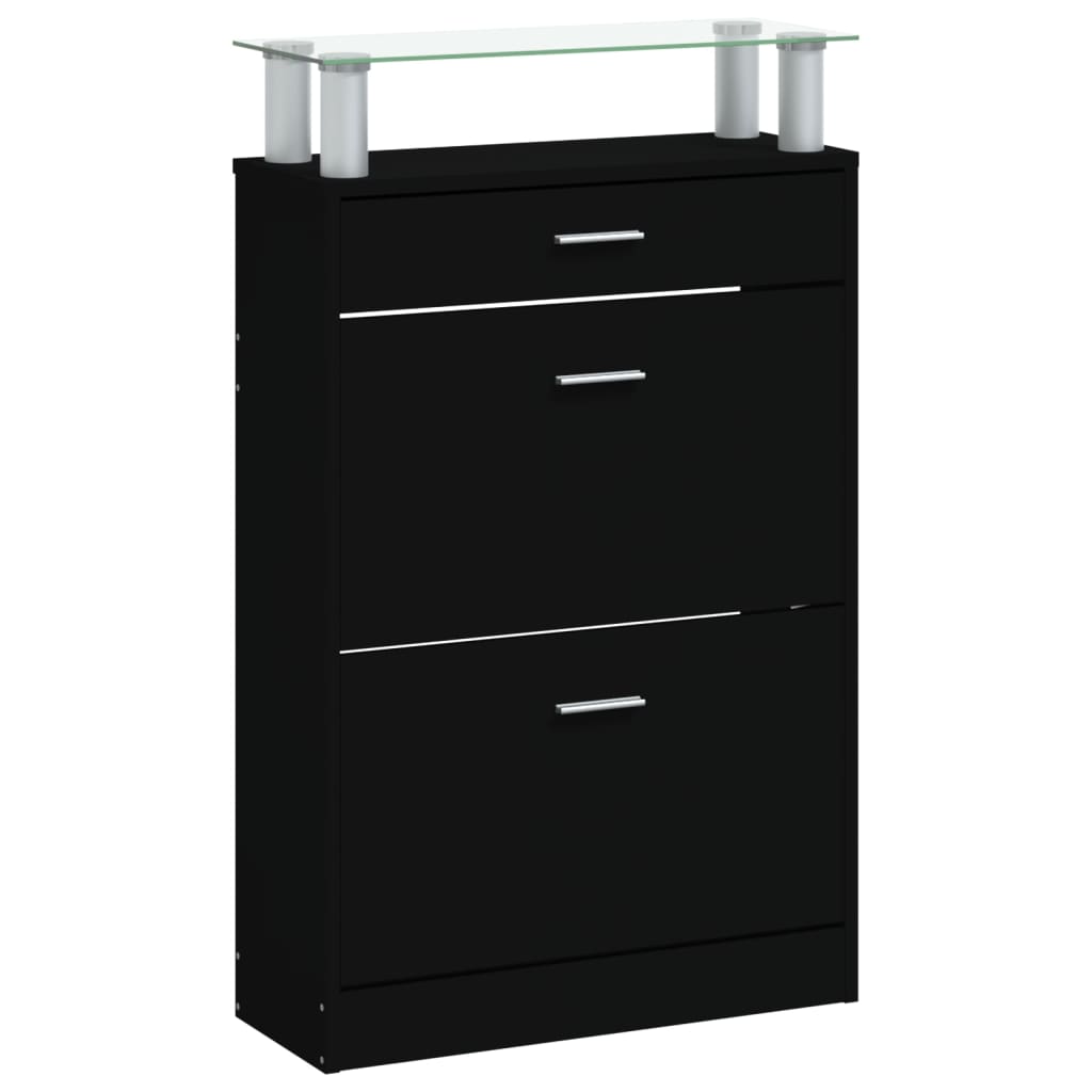 Schuhschrank 63X24X104 Cm Holzwerkstoff