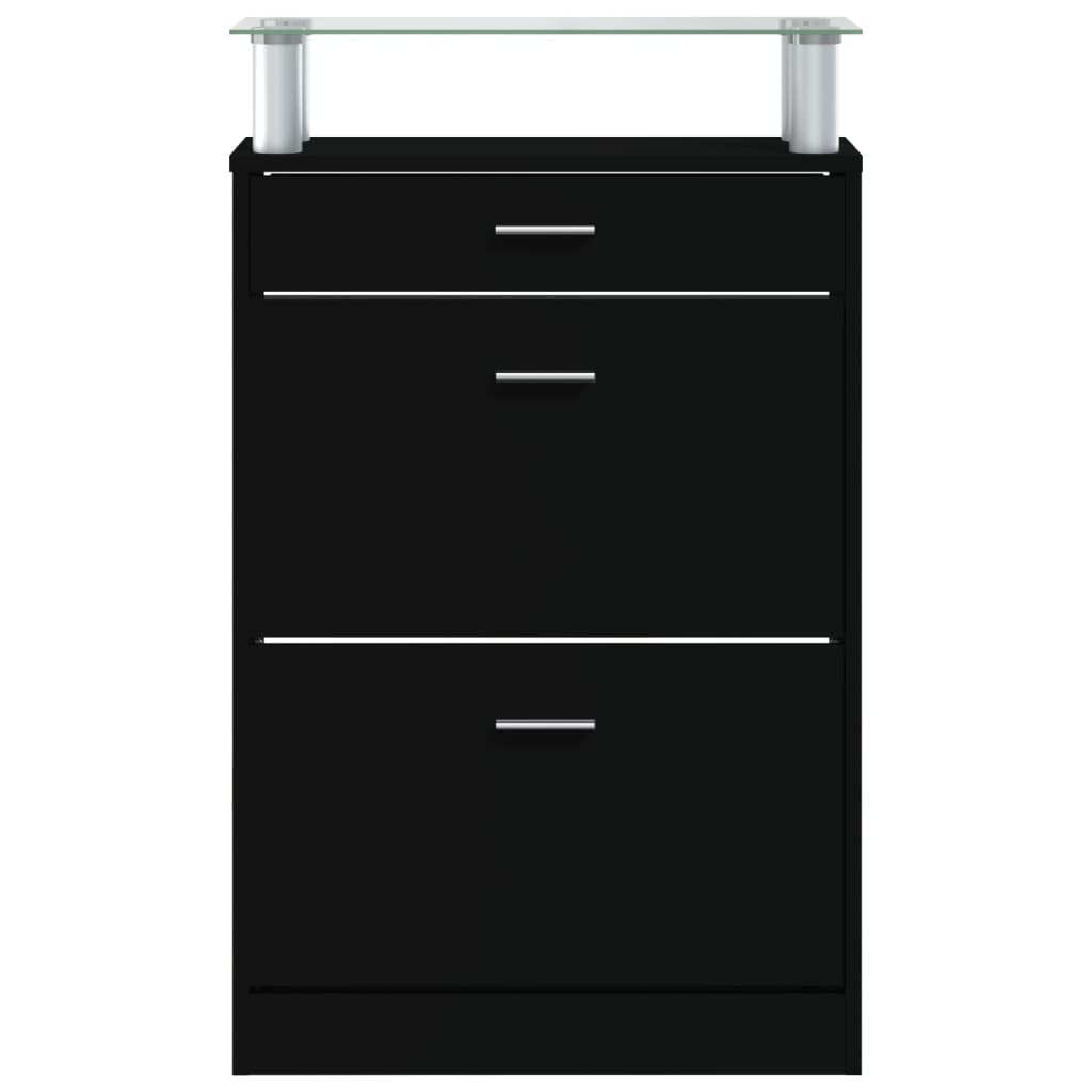 Schuhschrank 63X24X104 Cm Holzwerkstoff