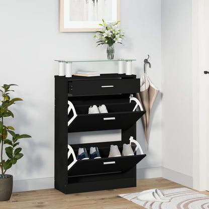 Schuhschrank 63X24X104 Cm Holzwerkstoff