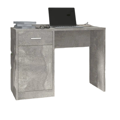 Schreibtisch Mit Schublade Und Schrank 100X40X73 Cm