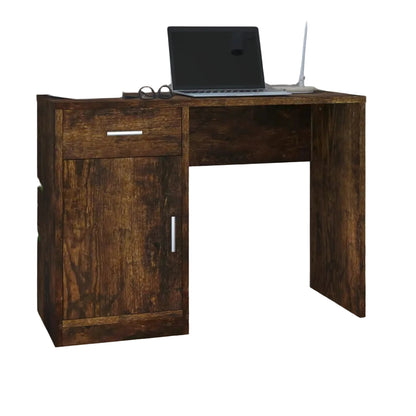 Schreibtisch Mit Schublade Und Schrank 100X40X73 Cm