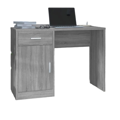Schreibtisch Mit Schublade Und Schrank 100X40X73 Cm