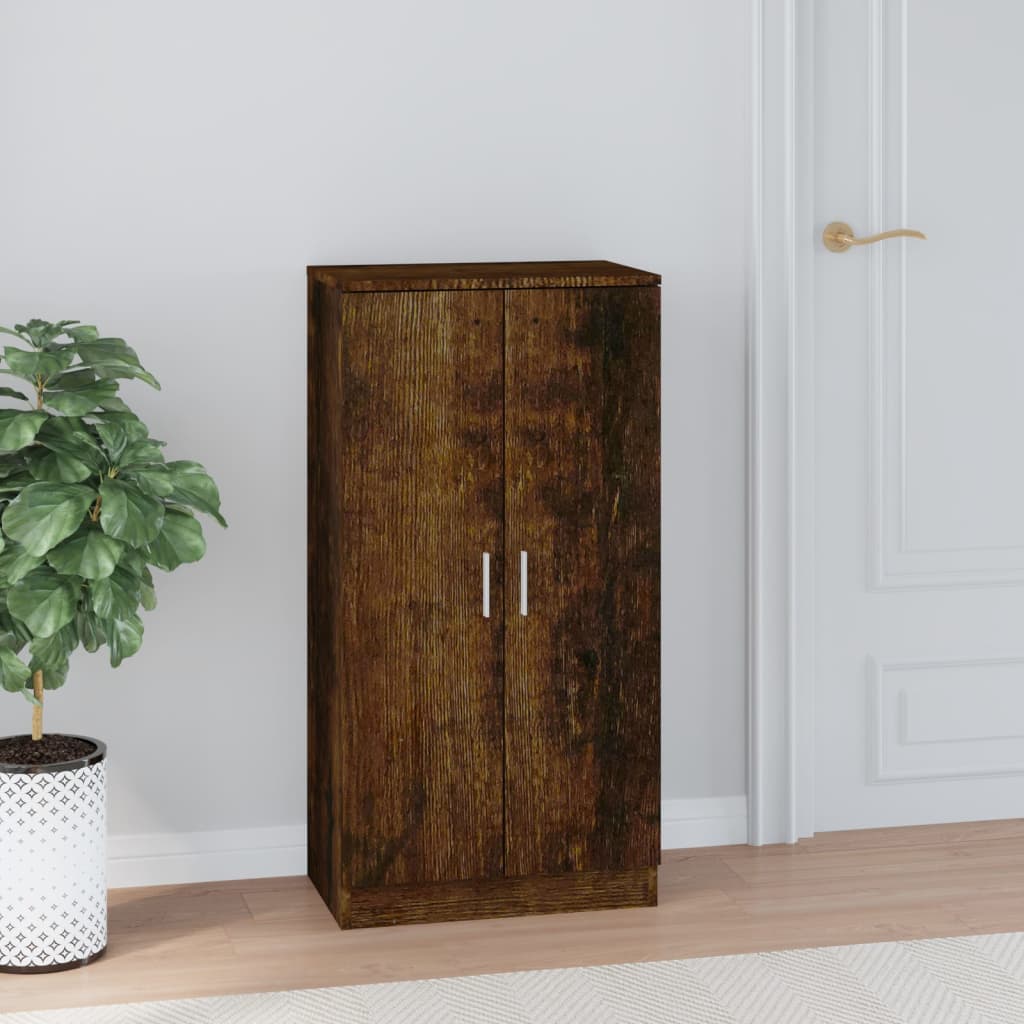 Schuhschrank 55X35X108 Cm Holzwerkstoff