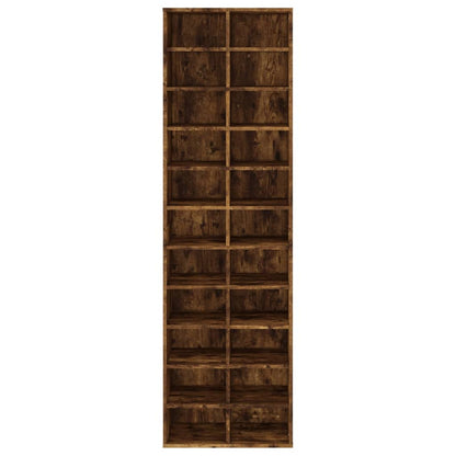 Schuhschrank Weiß 54x34x183 cm Holzwerkstoff