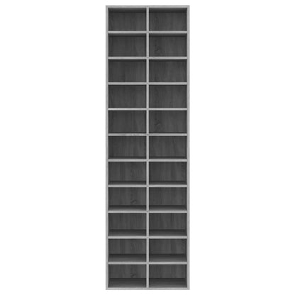 Schuhschrank Weiß 54x34x183 cm Holzwerkstoff