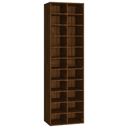 Schuhschrank Weiß 54x34x183 cm Holzwerkstoff