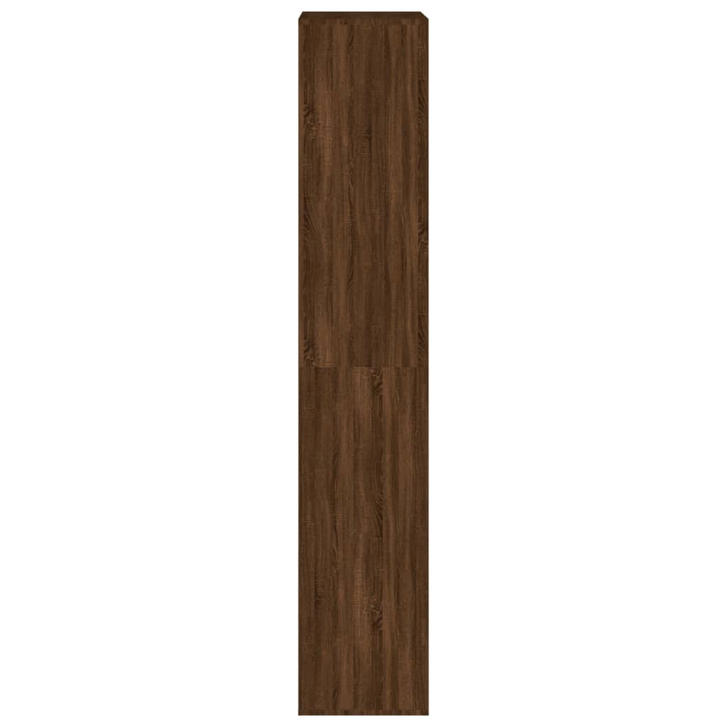 Schuhschrank Weiß 54x34x183 cm Holzwerkstoff