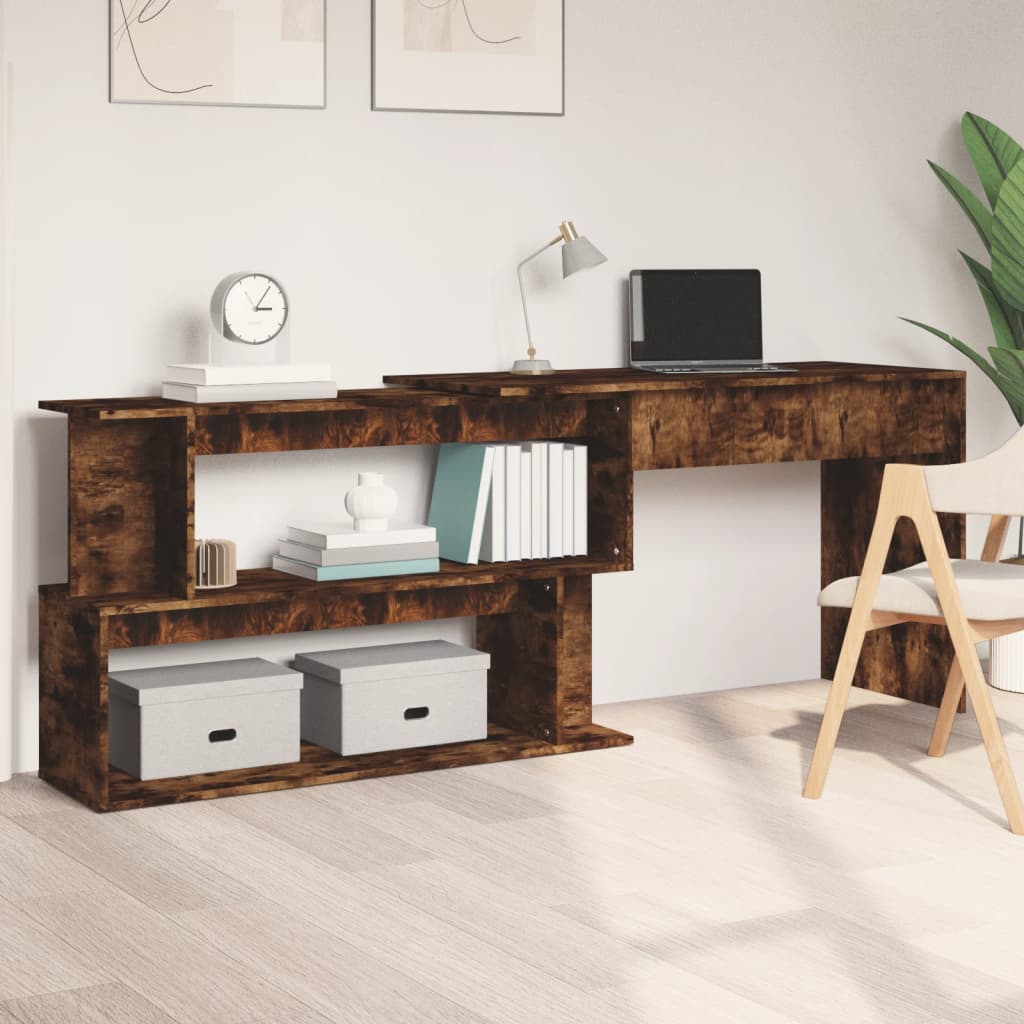 Eckschreibtisch 200,5X50X76 Cm Holzwerkstoff