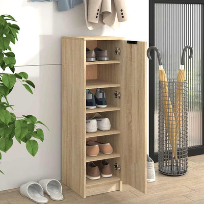 Schuhschrank Weiß 30x35x100 cm Holzwerkstoff