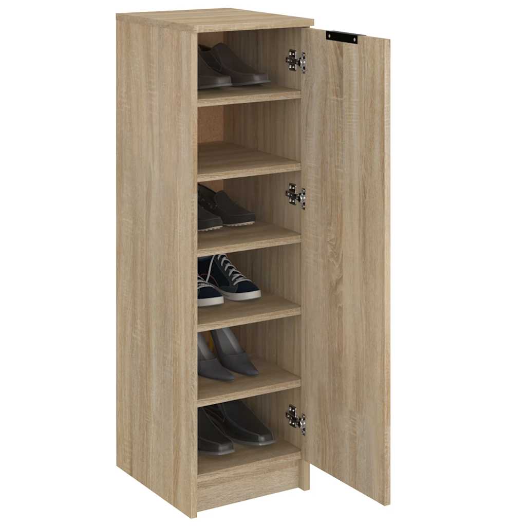 Schuhschrank Weiß 30x35x100 cm Holzwerkstoff