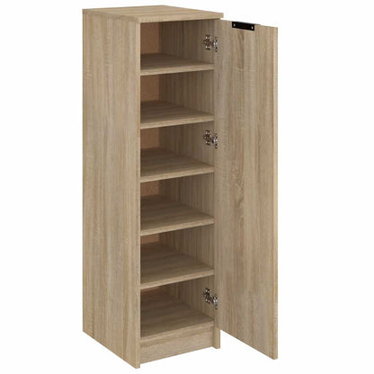 Schuhschrank Weiß 30x35x100 cm Holzwerkstoff