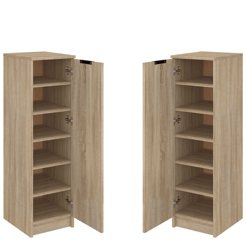 Schuhschrank Weiß 30x35x100 cm Holzwerkstoff