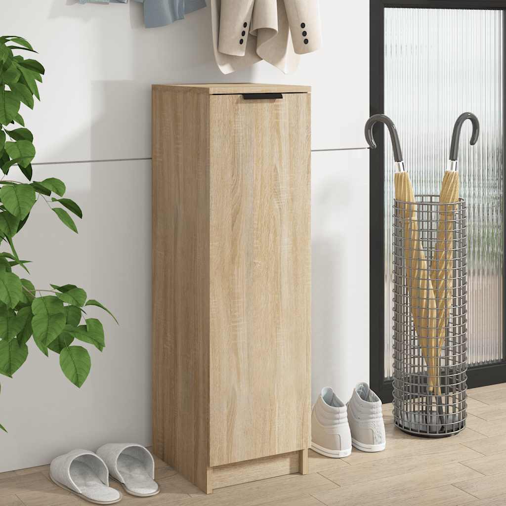 Schuhschrank Weiß 30x35x100 cm Holzwerkstoff