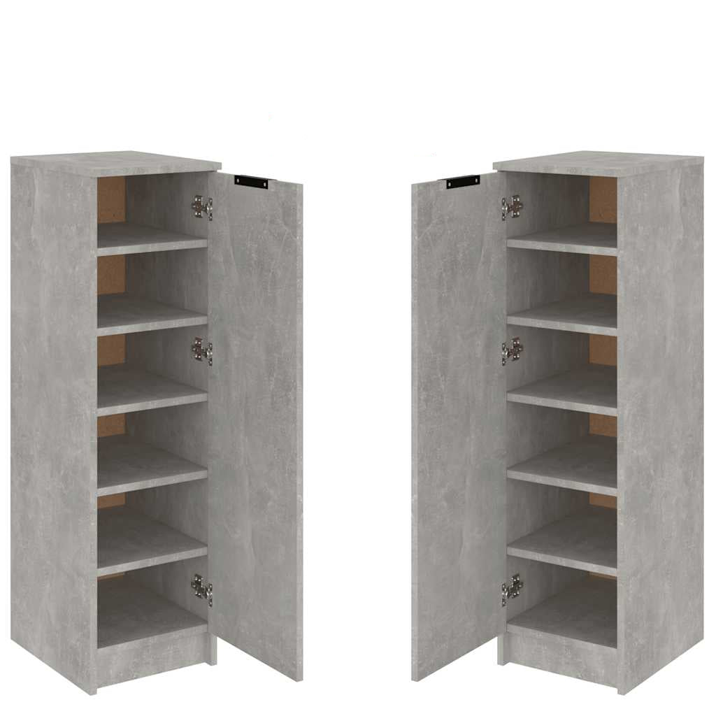 Schuhschrank Weiß 30x35x100 cm Holzwerkstoff