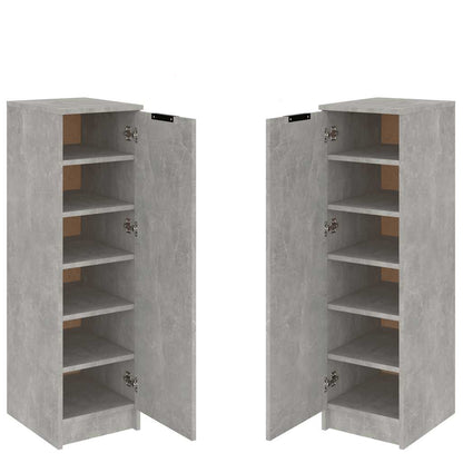 Schuhschrank Weiß 30x35x100 cm Holzwerkstoff