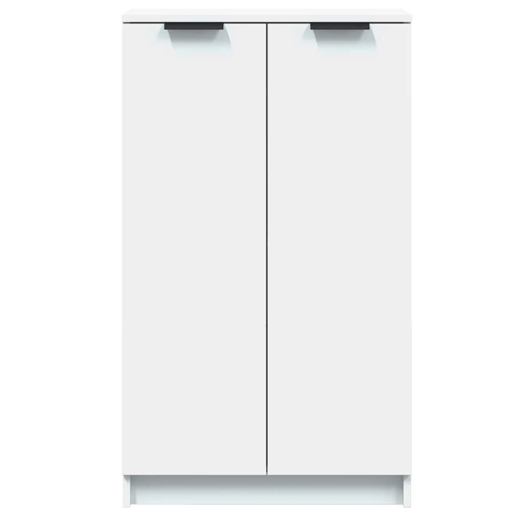 Schuhschrank Schwarz 59x35x100 cm Holzwerkstoff