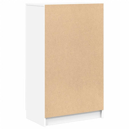 Schuhschrank Schwarz 59x35x100 cm Holzwerkstoff