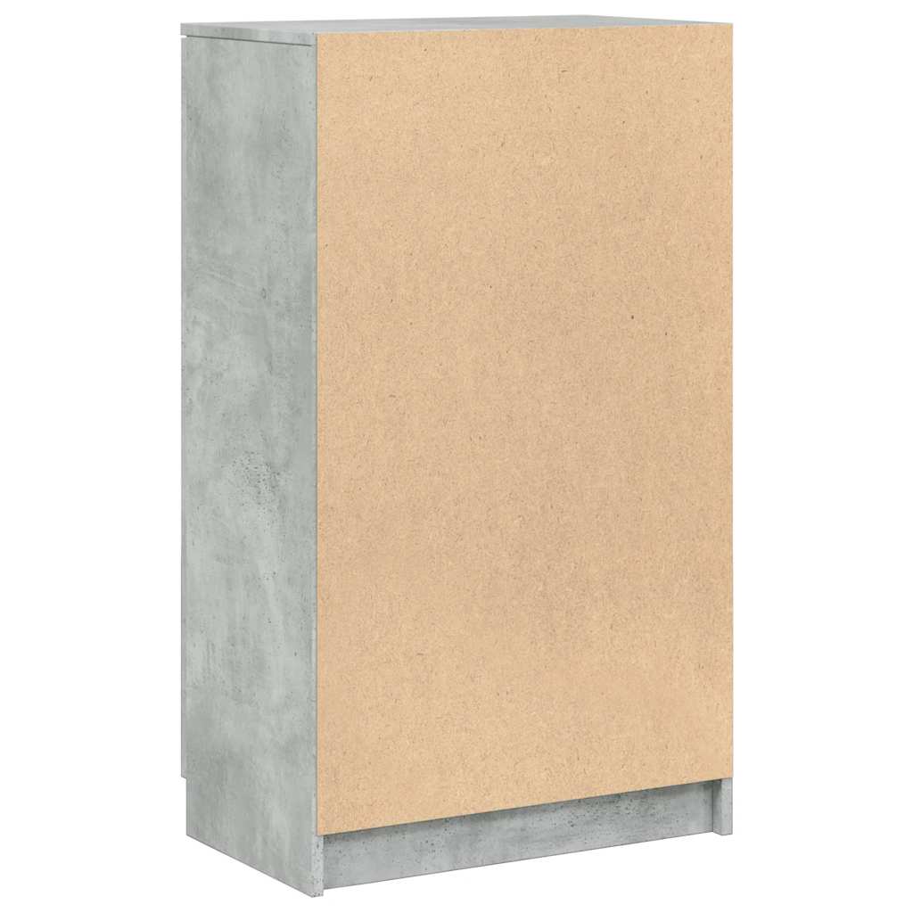 Schuhschrank Schwarz 59x35x100 cm Holzwerkstoff