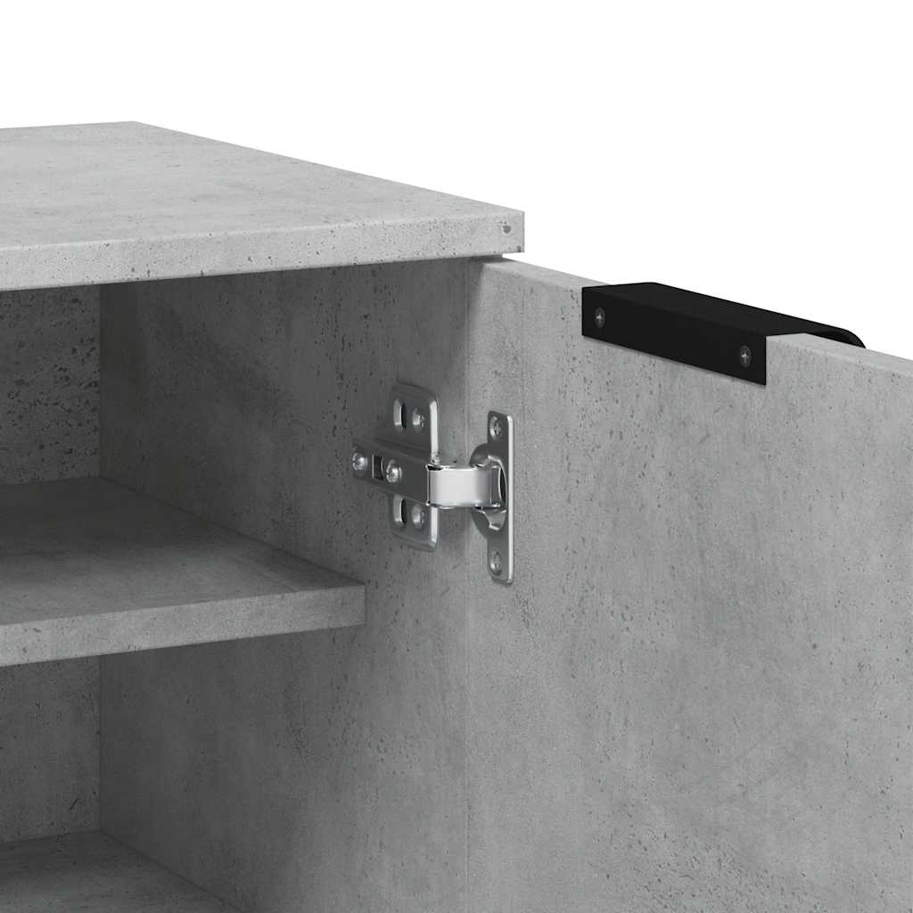 Schuhschrank Schwarz 59x35x100 cm Holzwerkstoff