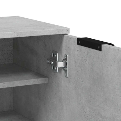 Schuhschrank Schwarz 59x35x100 cm Holzwerkstoff