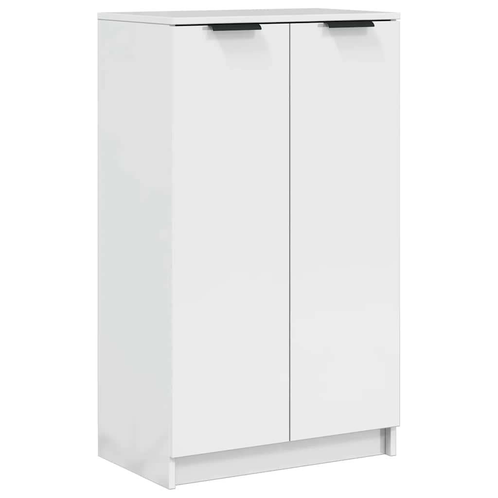 Schuhschrank Schwarz 59x35x100 cm Holzwerkstoff