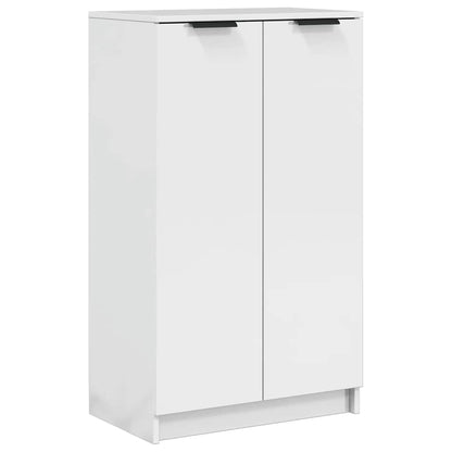 Schuhschrank Schwarz 59x35x100 cm Holzwerkstoff