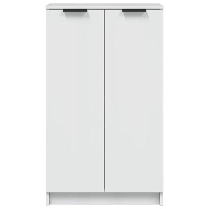 Schuhschrank Schwarz 59x35x100 cm Holzwerkstoff