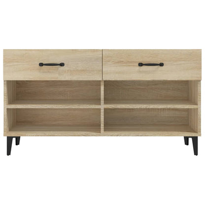 Schuhschrank Sonoma-Eiche 102X35X55 Cm Holzwerkstoff