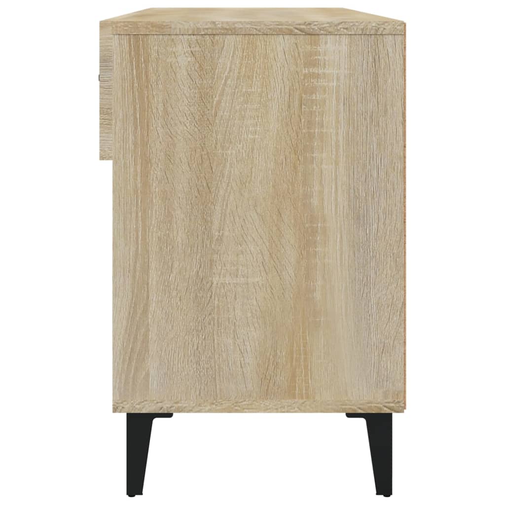Schuhschrank Sonoma-Eiche 102X35X55 Cm Holzwerkstoff