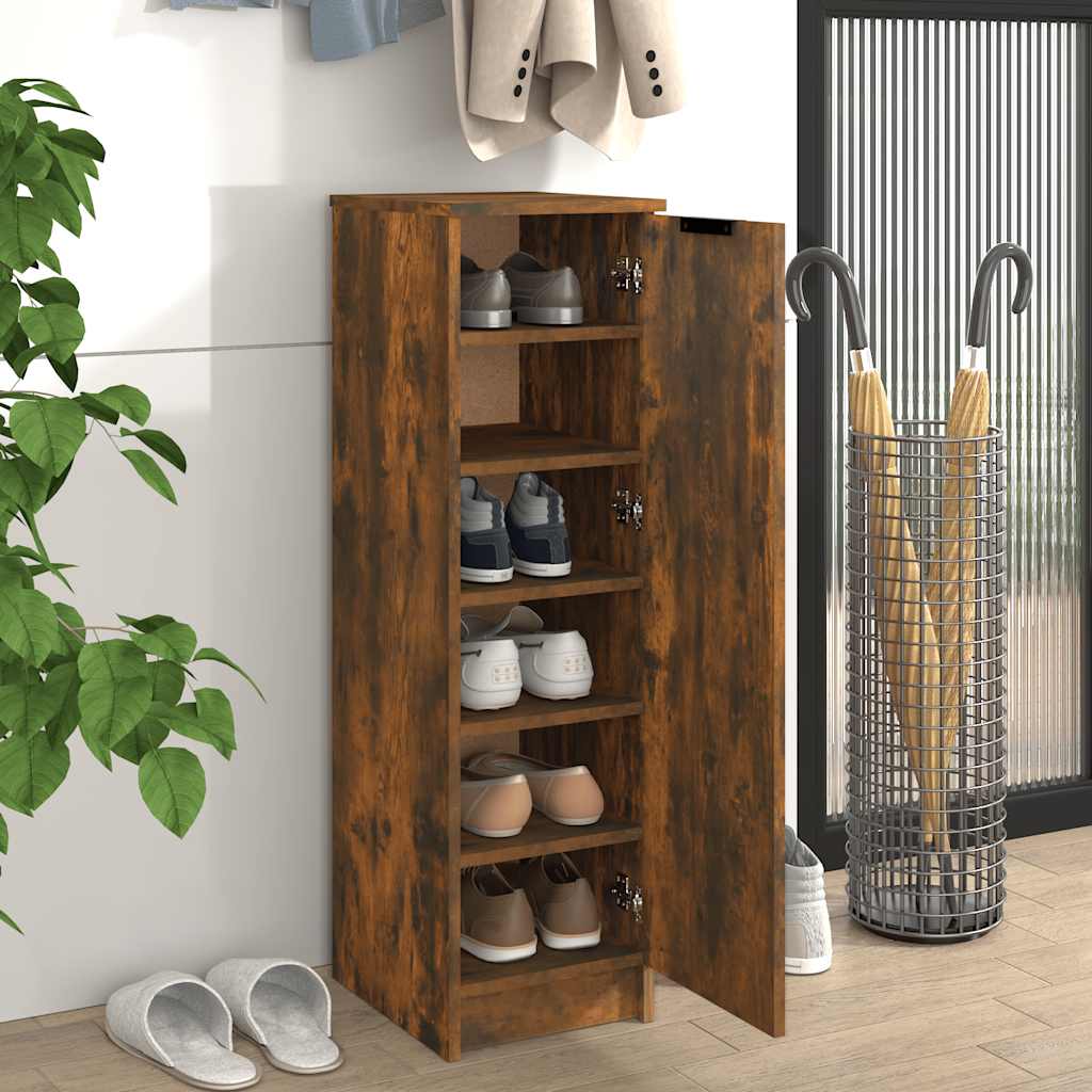 Schuhschrank Weiß 30x35x100 cm Holzwerkstoff